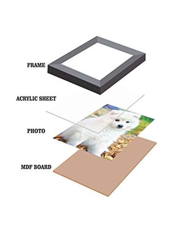 i2 Frames 8 Individual Wall Hanging Collage Photo Frames Black with 5x5 Inchs - Image 4